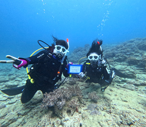 体験ダイビングを重ねて、ついにライセンス取得へ